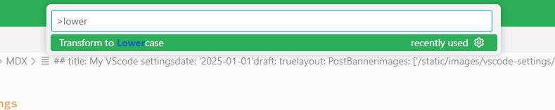 casing transformation